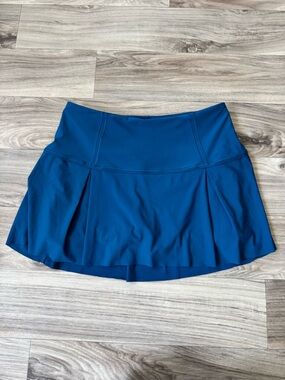 Lululemon Lost In Pace Skirt Athletic Mini Skort in Poseidon Size 6